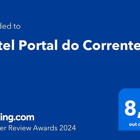 Hotel Portal Do Corrente Santa Maria da Vitória Zewnętrze zdjęcie